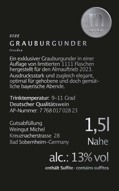 Almauftrieb Grauburgunder 2022 (Magnum 1,5L)