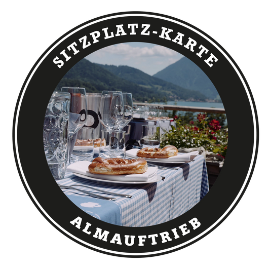 Sitzplatzkarte - Almauftrieb Tegernsee 2026