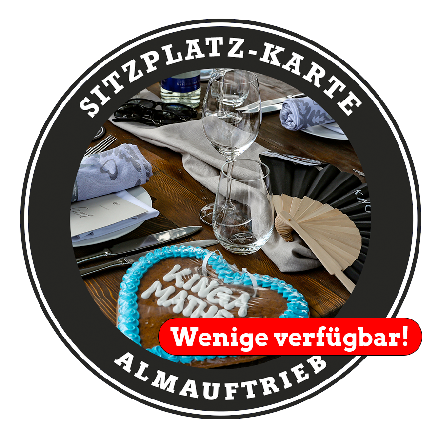 Almauftrieb Tegernsee 2025 - Sitzplatz