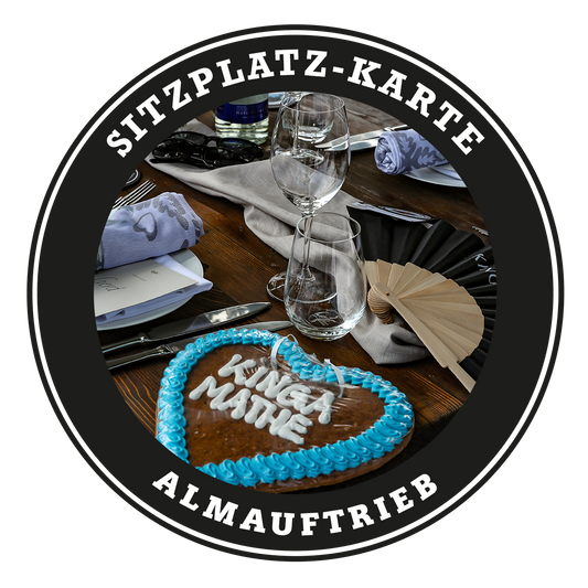 Sitzplatzkarte - Almauftrieb Tegernsee 2026